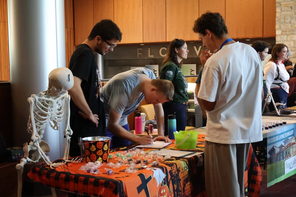 Students at Table