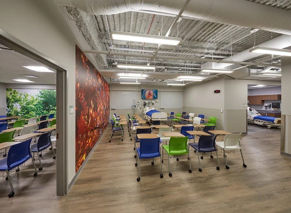 Nursing classrooms at FLCC