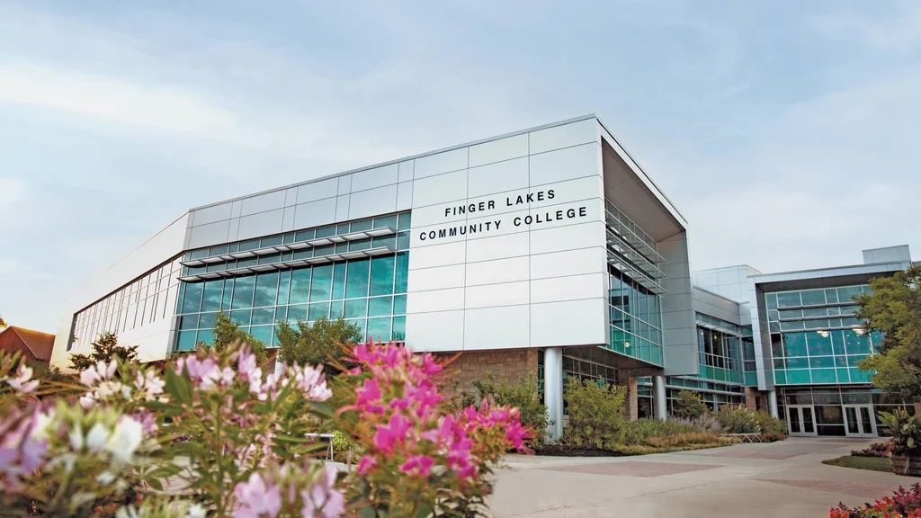 FLCC main campus on a bright, spring day.
