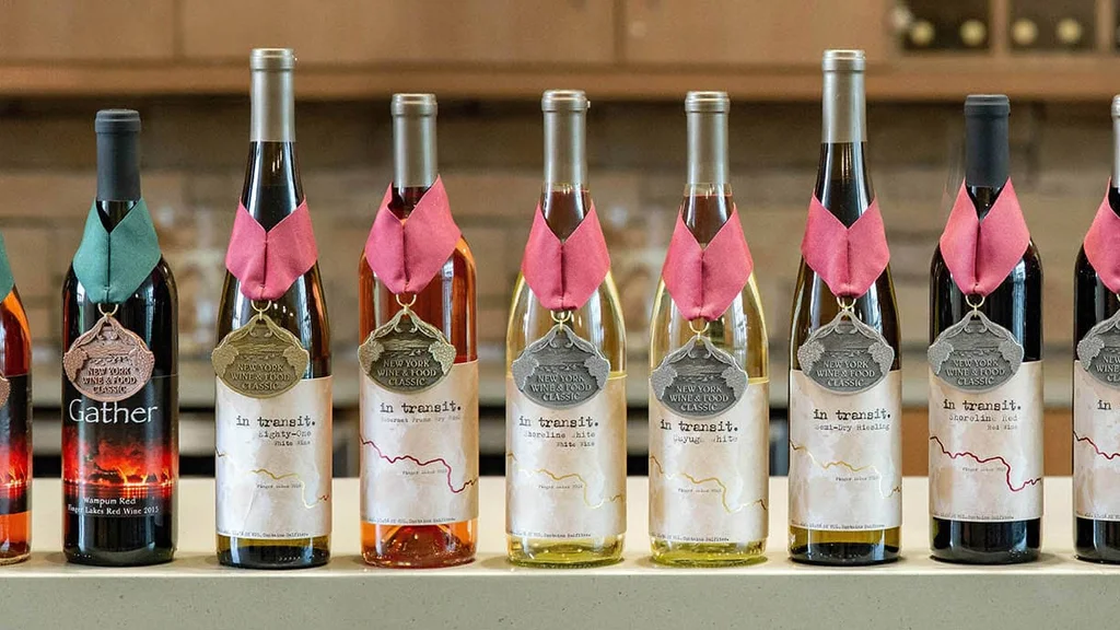 Award-winning FLCC student-made wines.