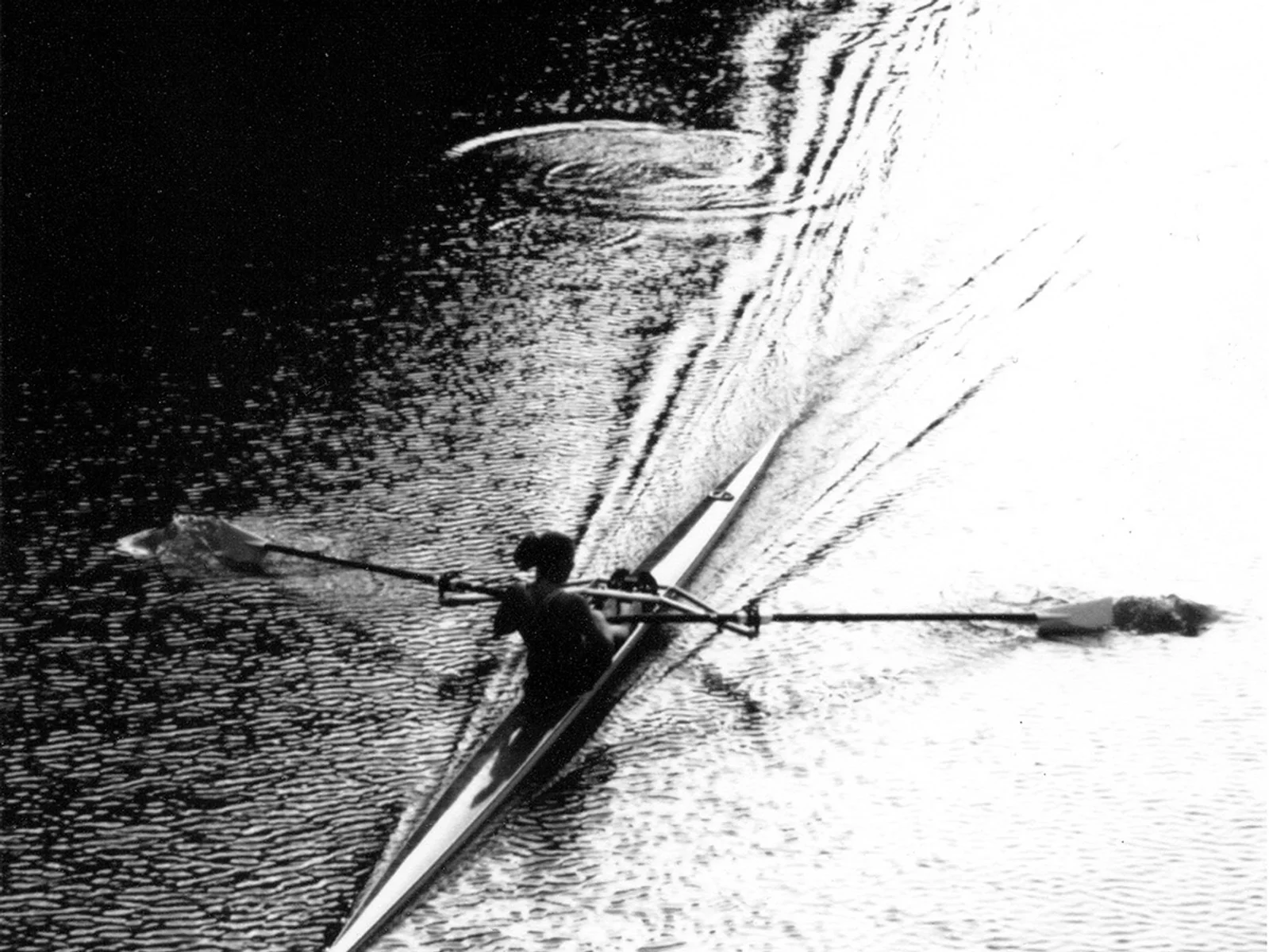 Man on kayak