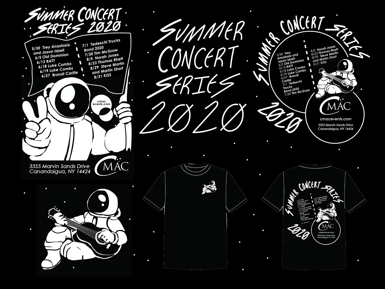 CMAC poster design by Quinn Howell