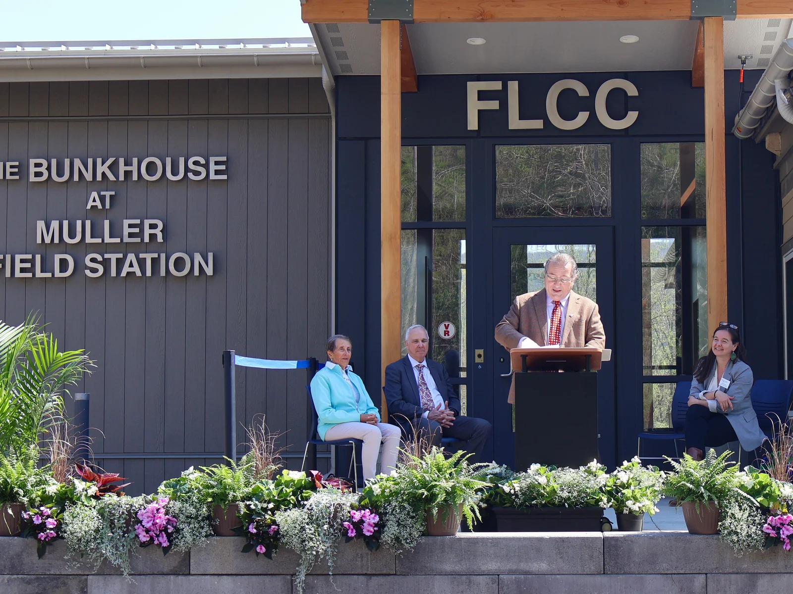 Entrance to the Muller Field Station Bunkhouse.