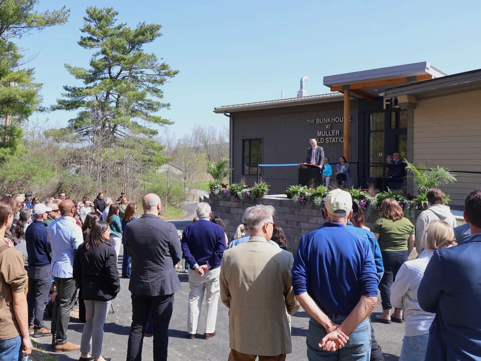 Entrance to the Muller Field Station Bunkhouse.