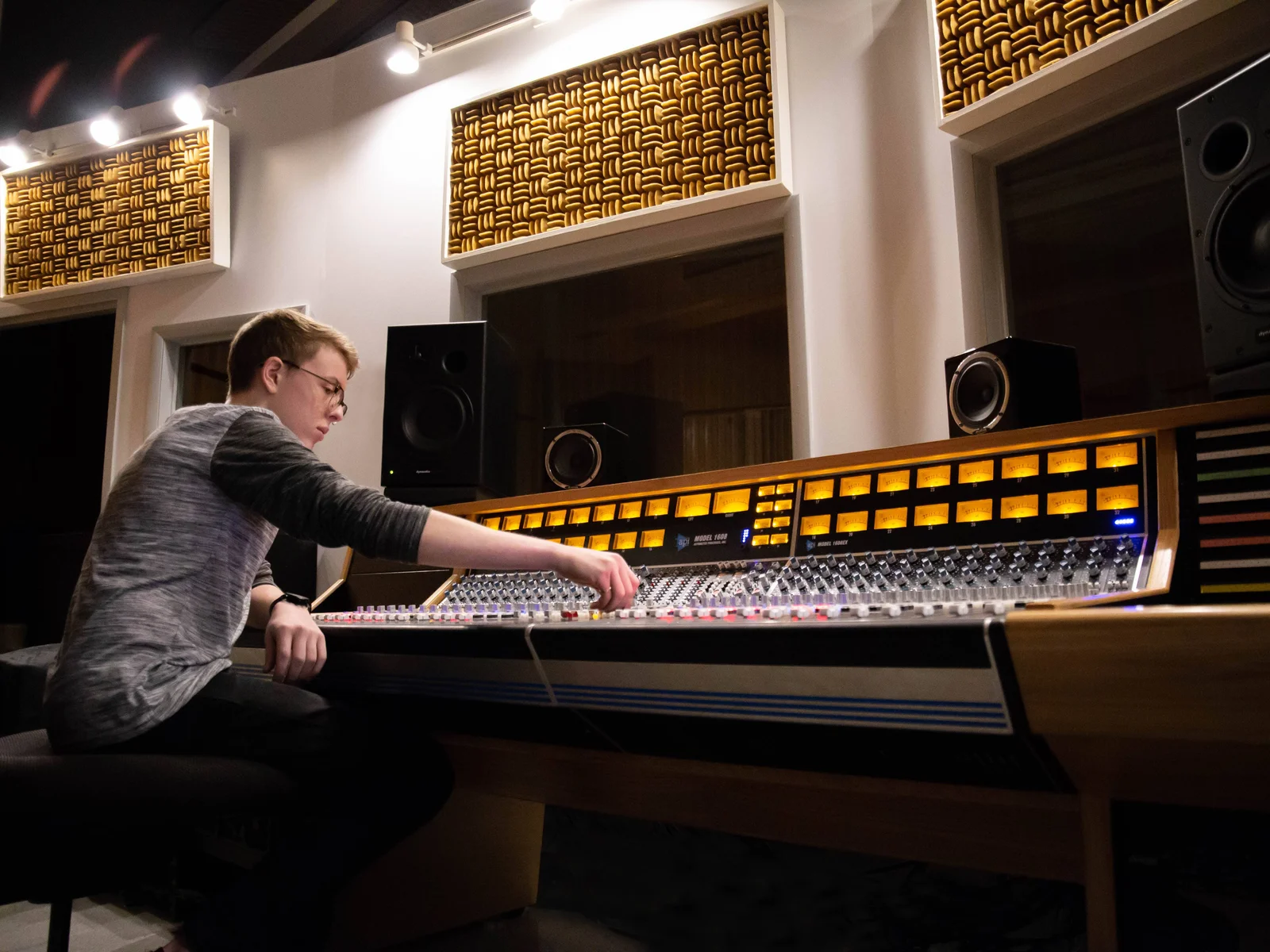 5.1 Surround mixing suite utilizing an SSL Duality SE Console with Avid Pro Tools HDX system.