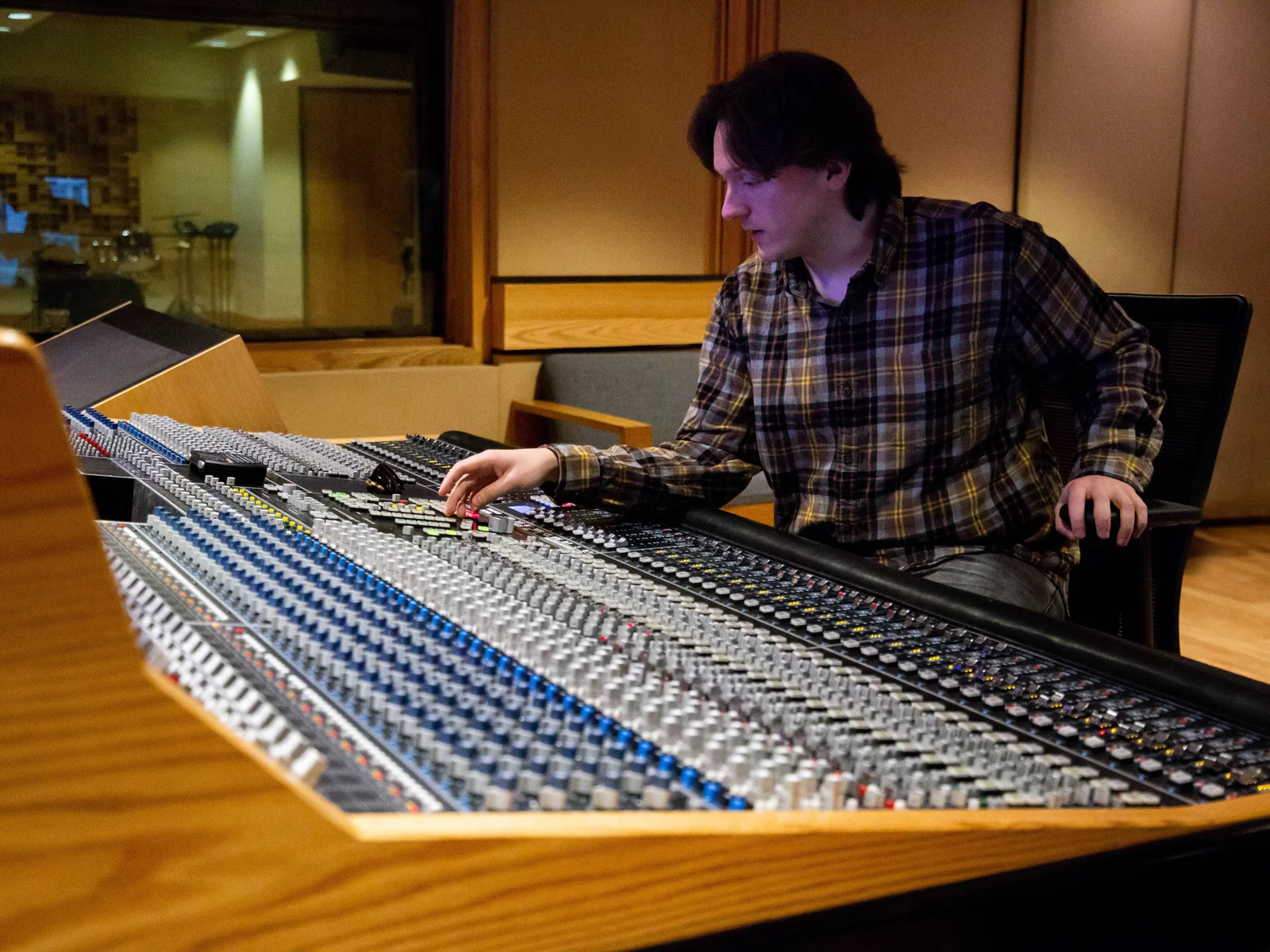 5.1 Surround mixing suite utilizing an SSL Duality SE Console with Avid Pro Tools HDX system.