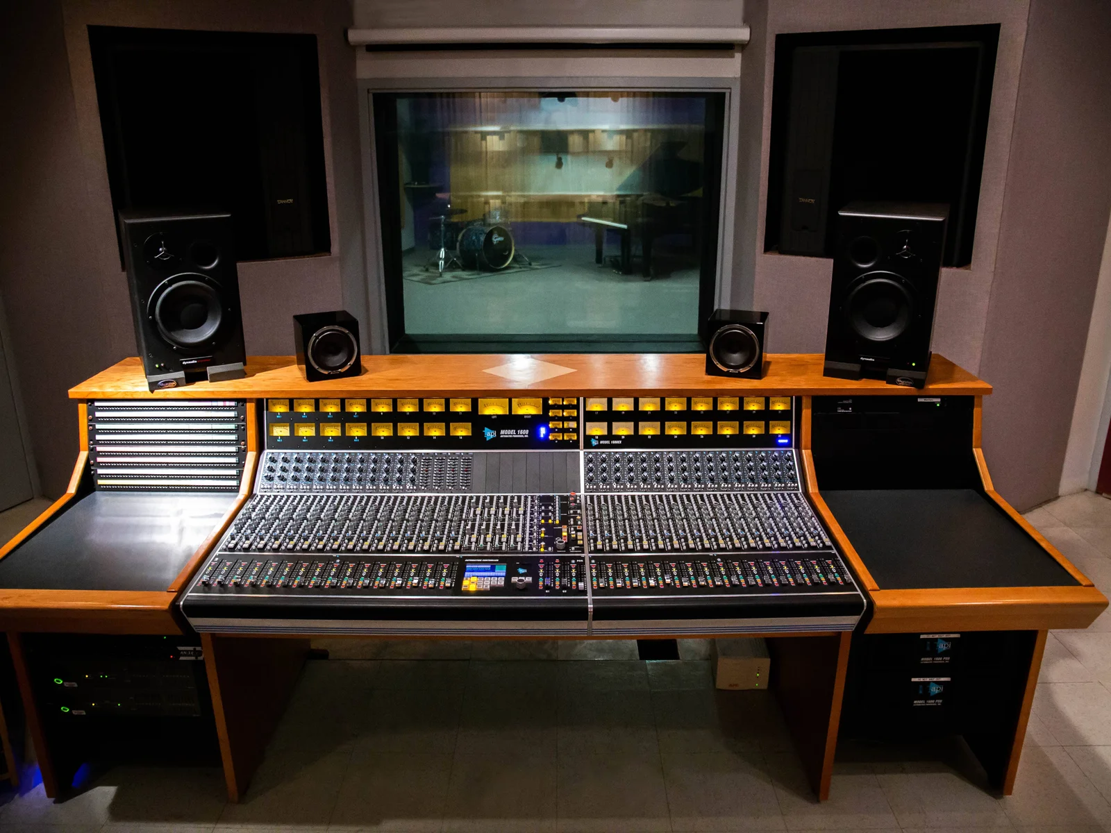5.1 Surround mixing suite utilizing an SSL Duality SE Console with Avid Pro Tools HDX system.