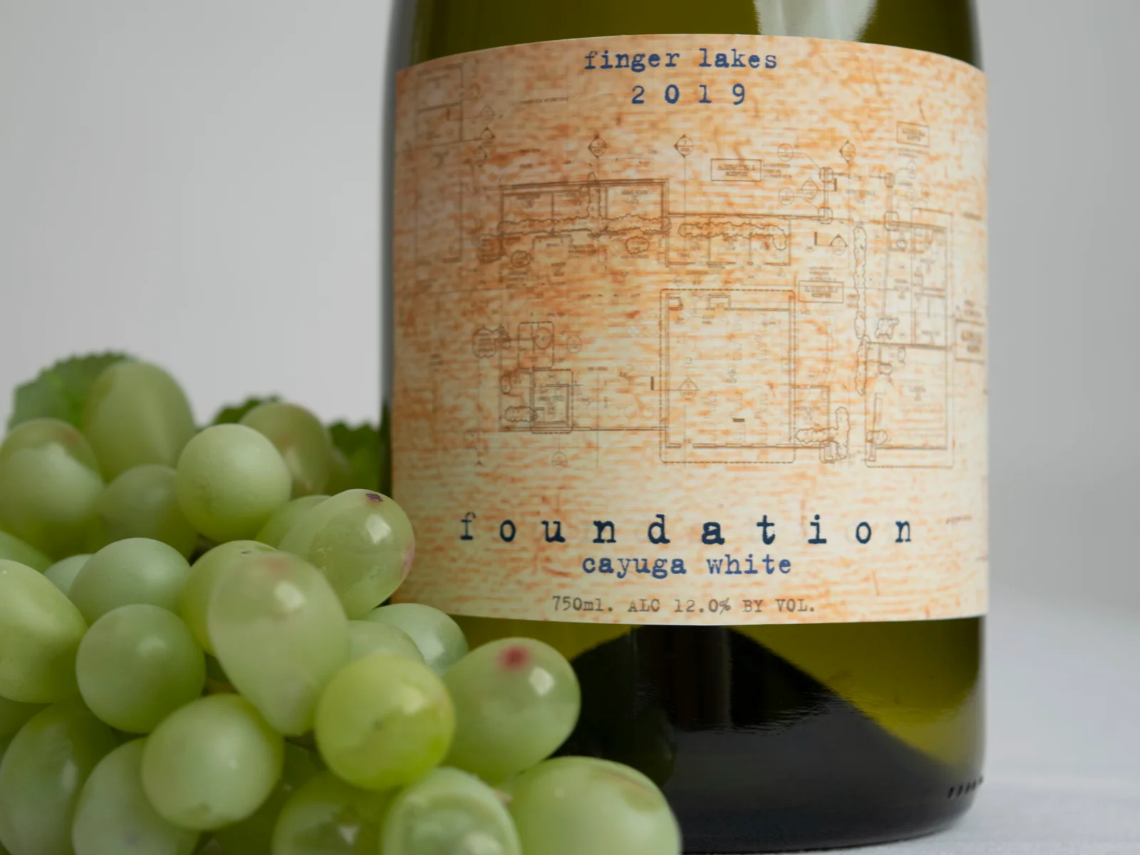 New wine bottle label called Foundation