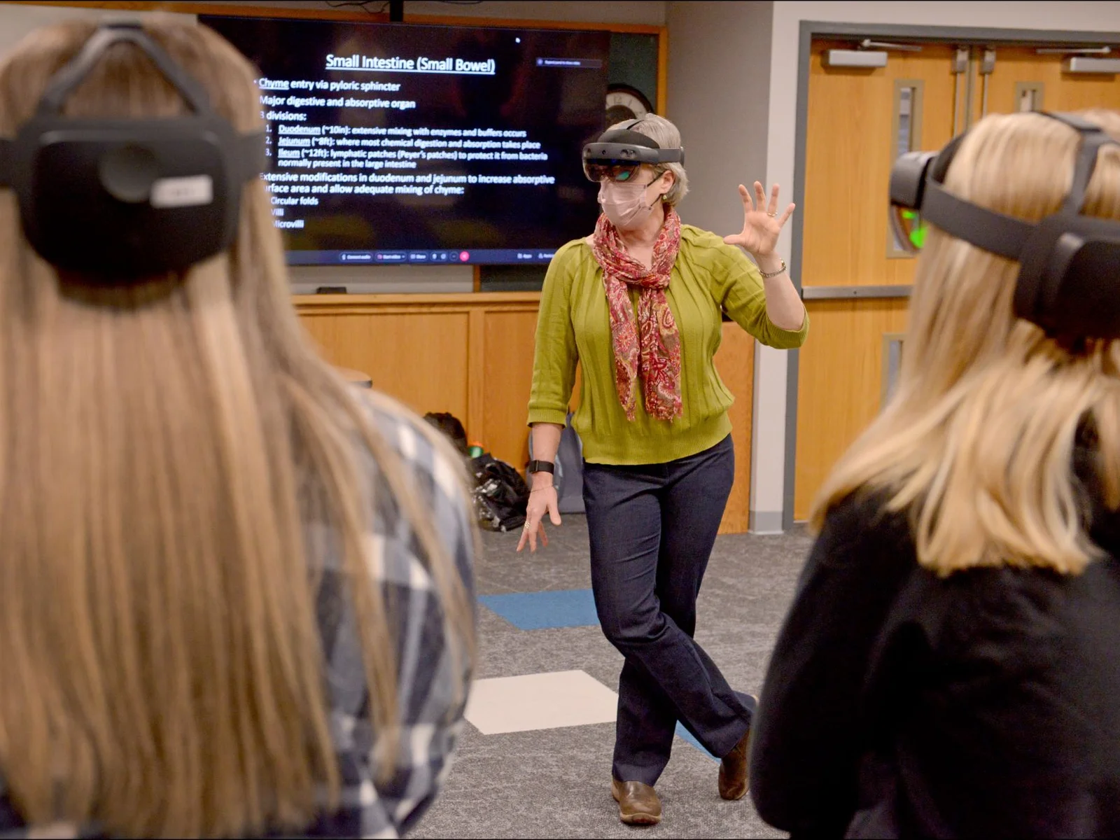 Christine Parker leading hololab