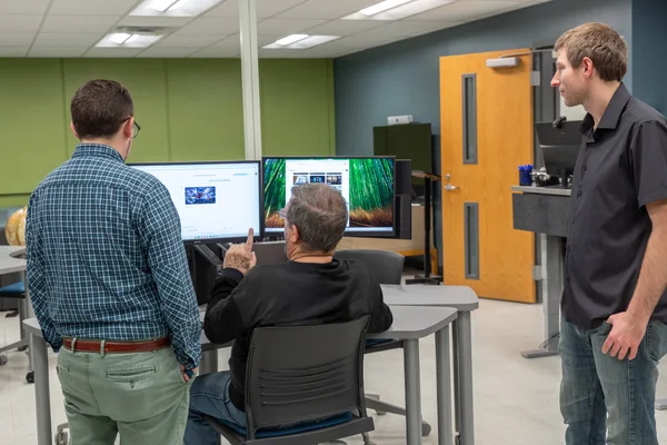 AI user explores new tools in a hands-on learning environment.