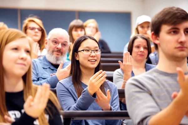 FLCC students practicing American Sign Language together in a class.