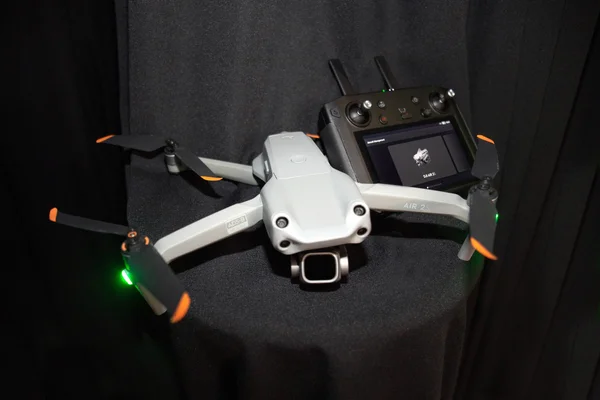 DJI Air 2S Fly-More Camera Drone. HD Video, 3-Axis Gimbal with 22mm Lens. Remote Controller with a built-in screen.