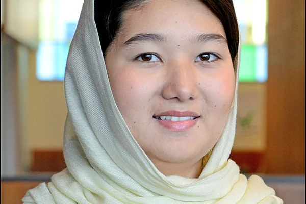 Woman wearing hijab