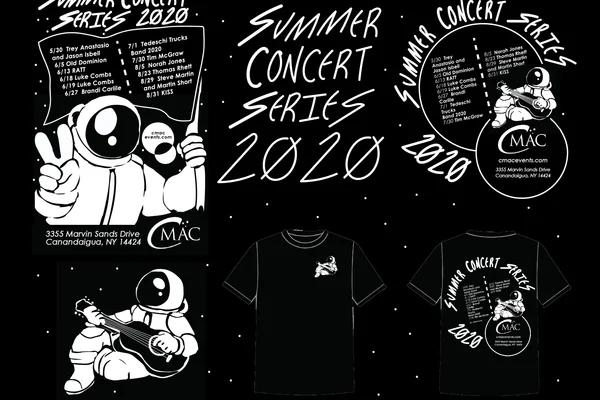 CMAC poster design by Quinn Howell