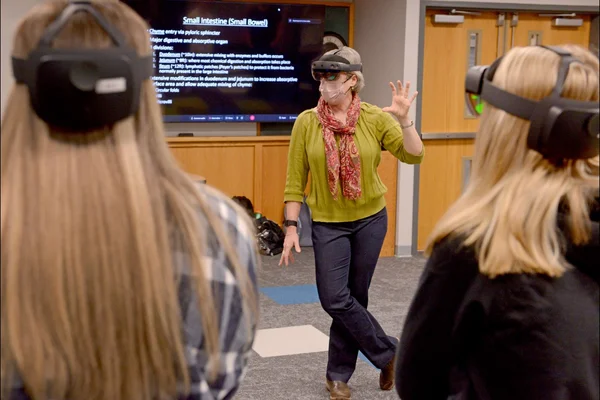 Christine Parker leading hololab