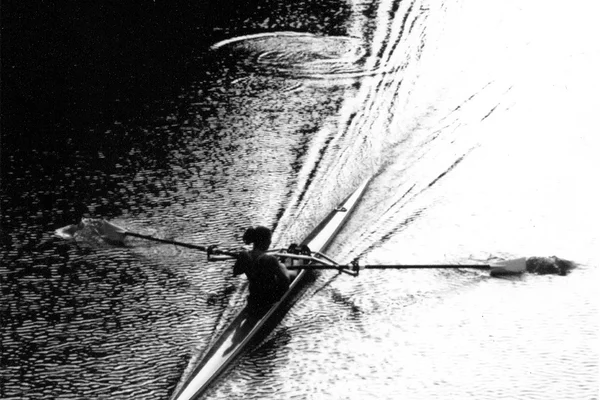 Man on kayak