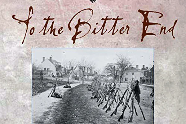 Audio book cover showing rows of Civil War era guns