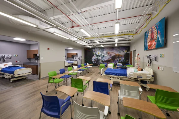 Nursing lab in the Sands Family Center for Allied Health at FLCC.