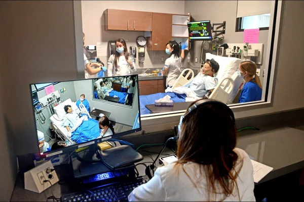 Nursing simulation room