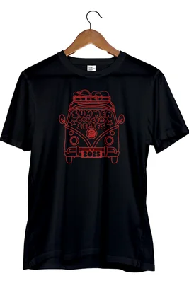 Mockup of a T-shirt for the 2025 CMAC concert series.