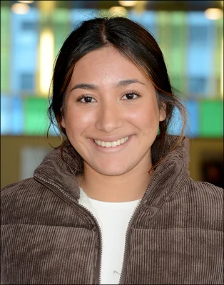 Head and shoulders image of a young woman